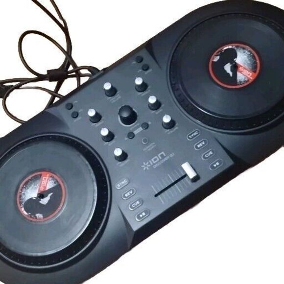 Ion Discover Computer DJ System Mixer Scratching USB Windows XP Vista MAC OS X - Picture 9 of 16